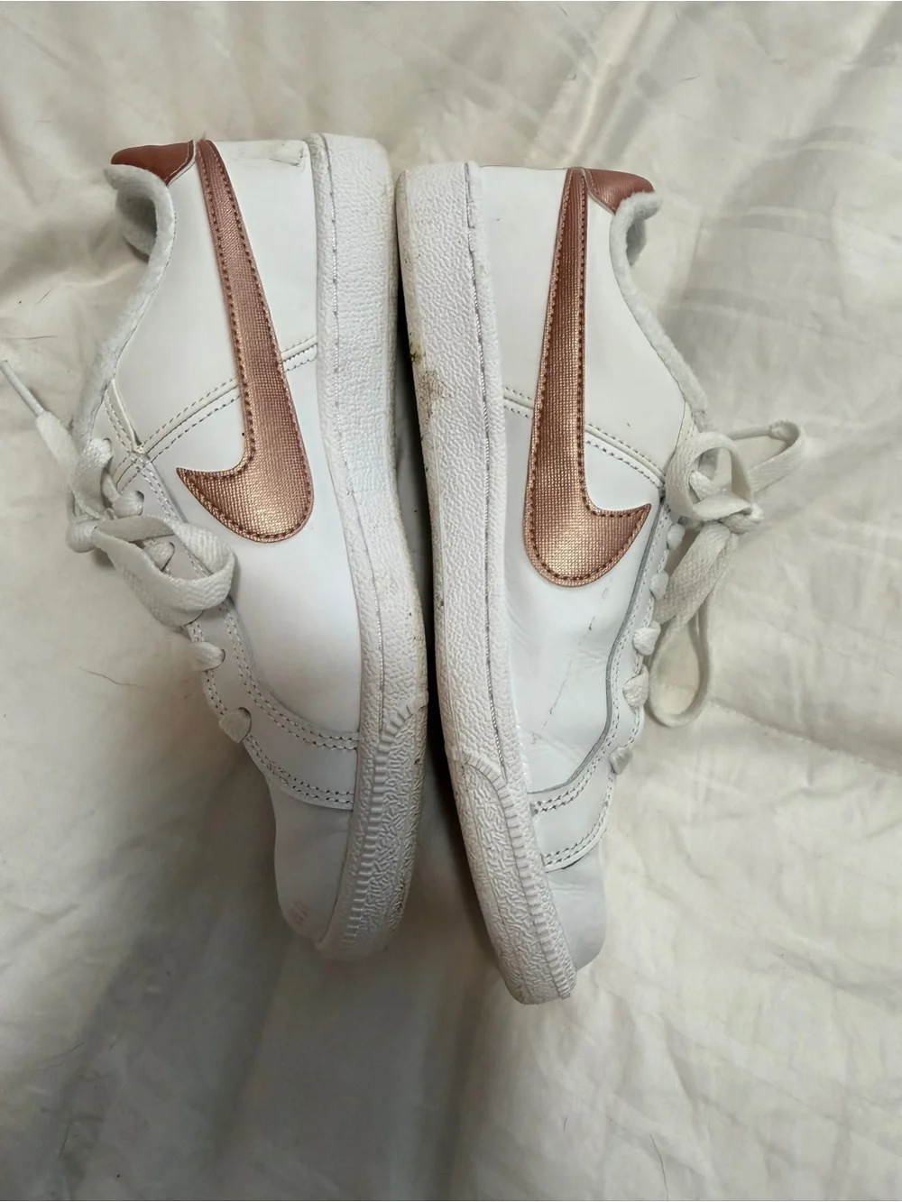 Nike Court Royale White Rose Gold Sneakers Women’s Size 7